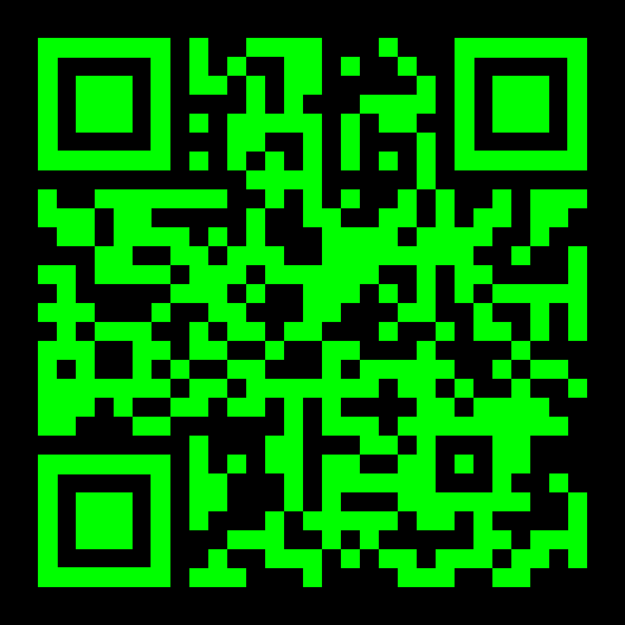 QR Code der zu meinem YouTube Kanal führt